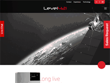 Tablet Screenshot of level421.com